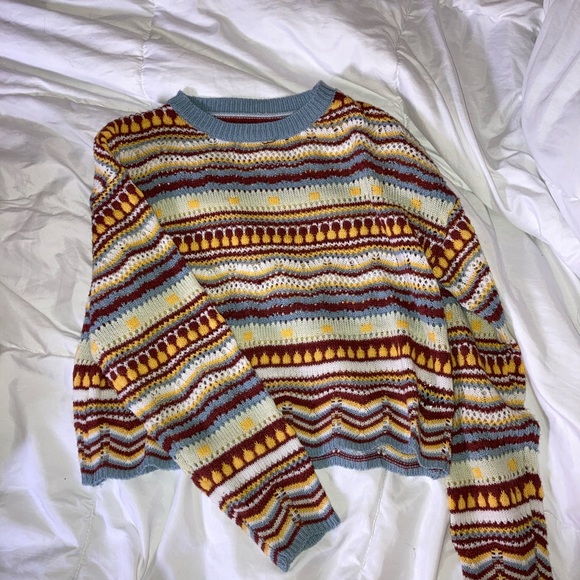 shein vintage sweater